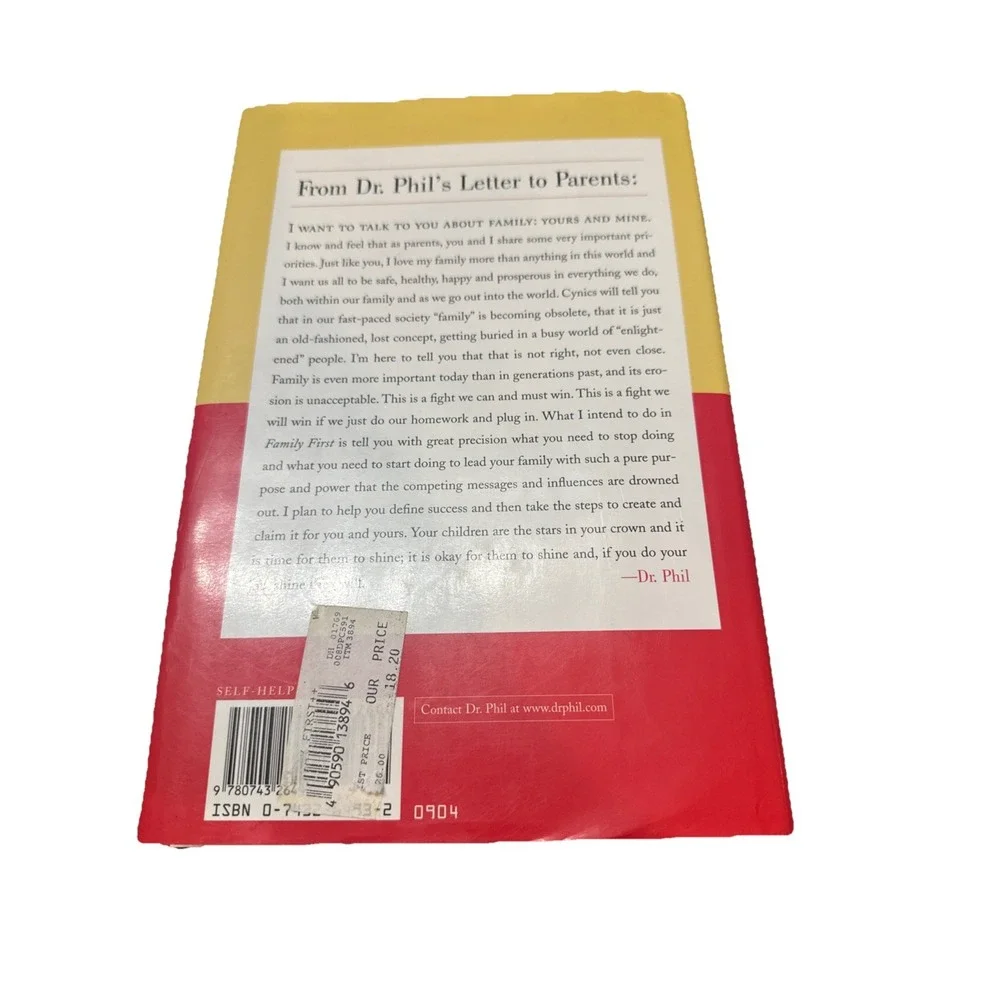 Family First: Your Step-by-Step Plan for Creating a Phenomenal Family by Dr. Ph‎